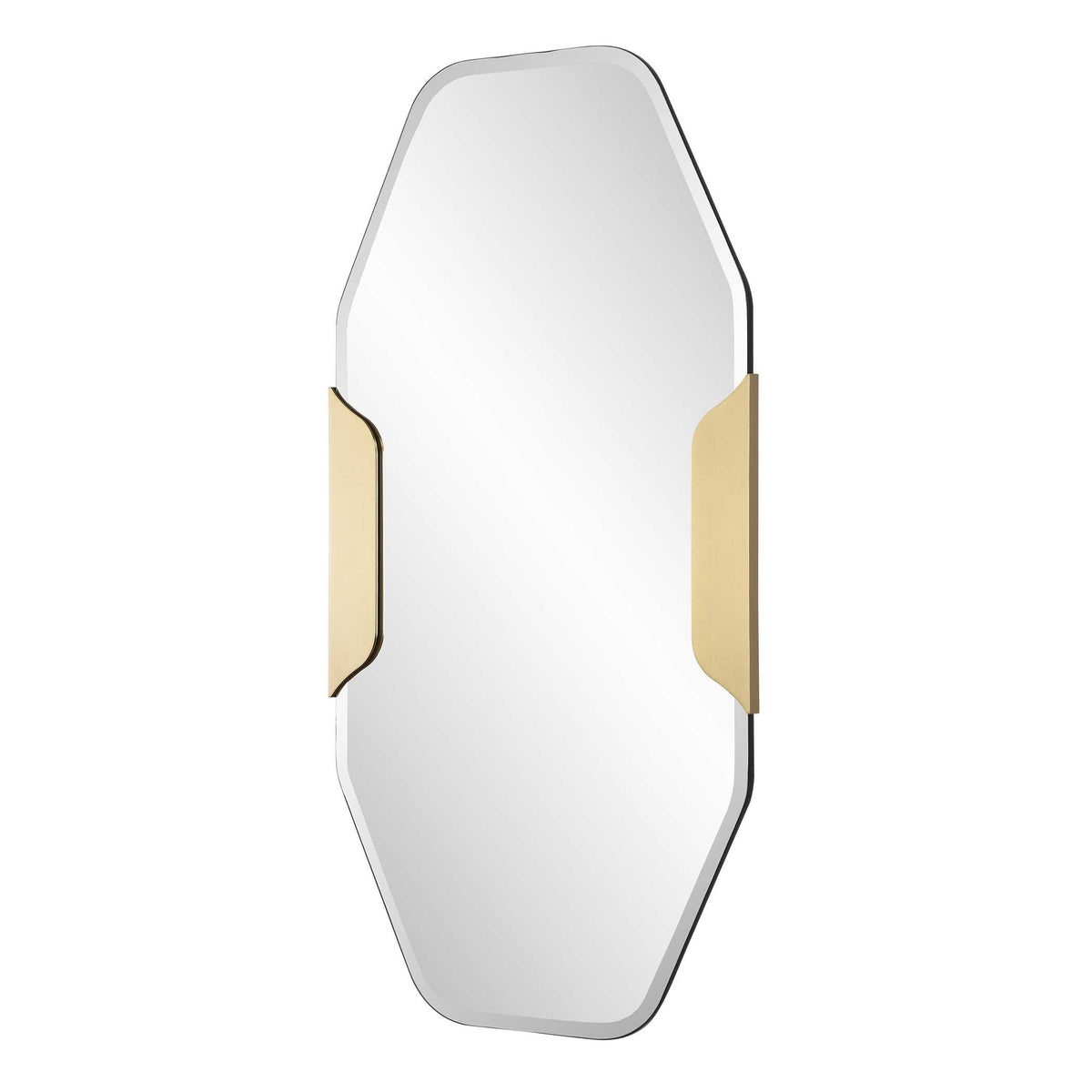 Uttermost Makari Antique Brass Mirror by Uttermost