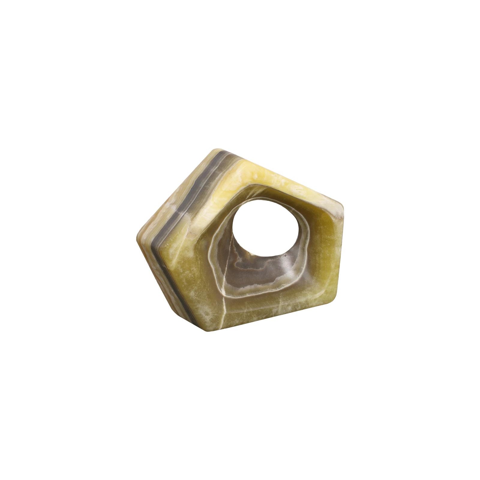 Onyx Triangle Sculpture
