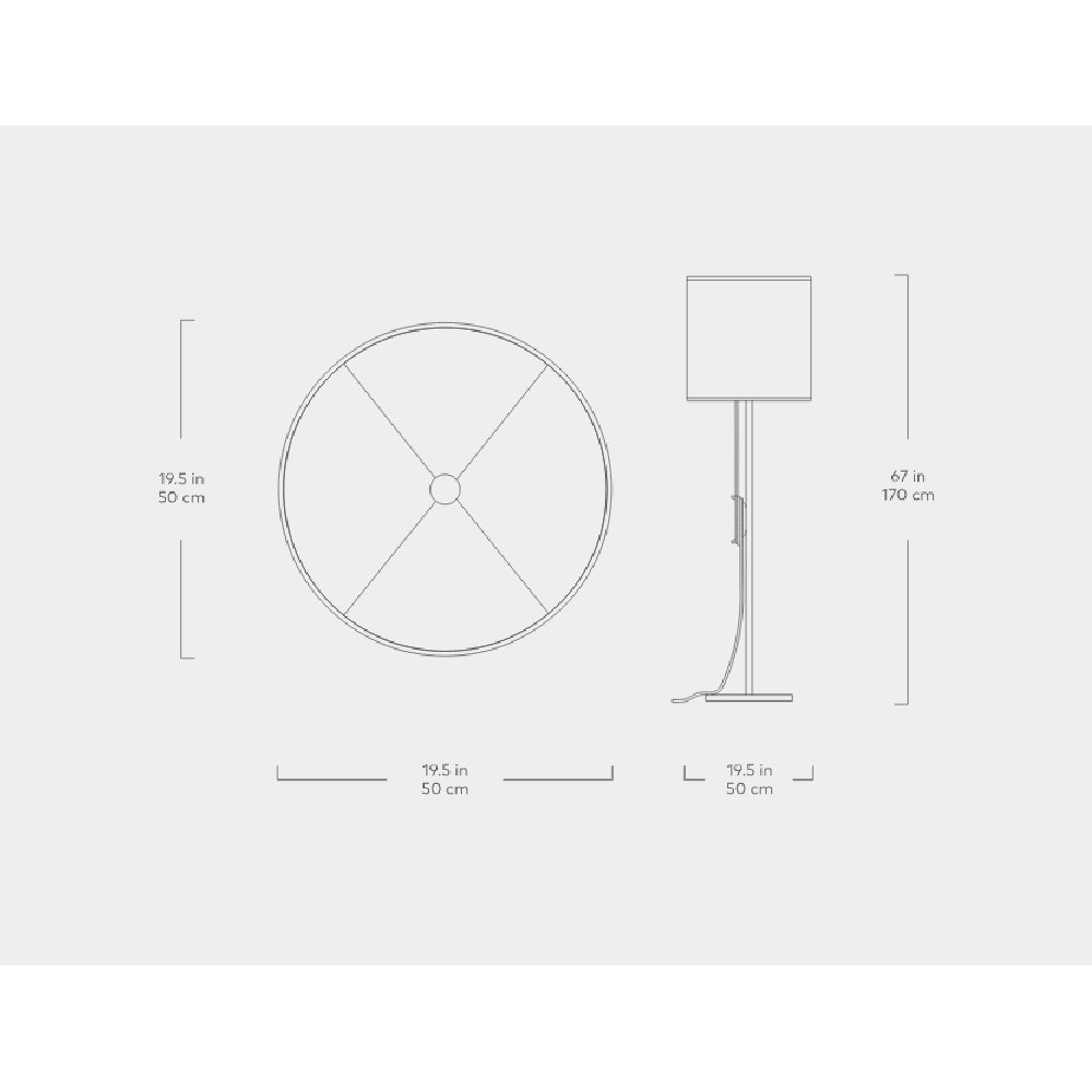 Milton Floor Lamp by Gus*