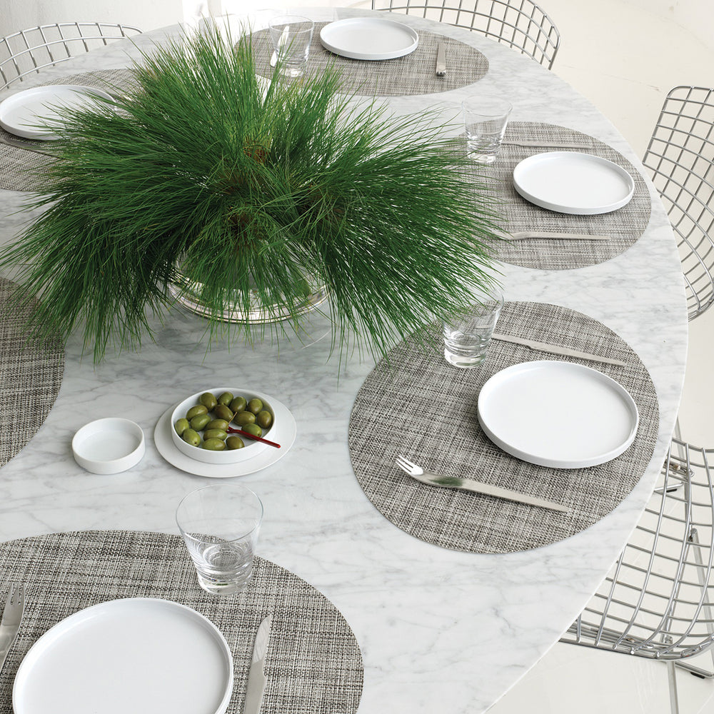 Mini Basketweave Oval Placemat