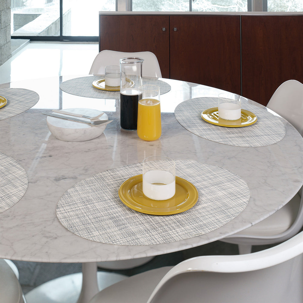 Mini Basketweave Oval Placemat