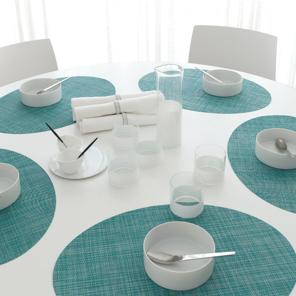 Mini Basketweave Oval Placemat