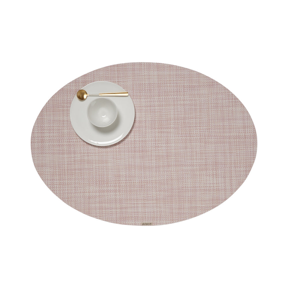 Mini Basketweave Oval Placemat