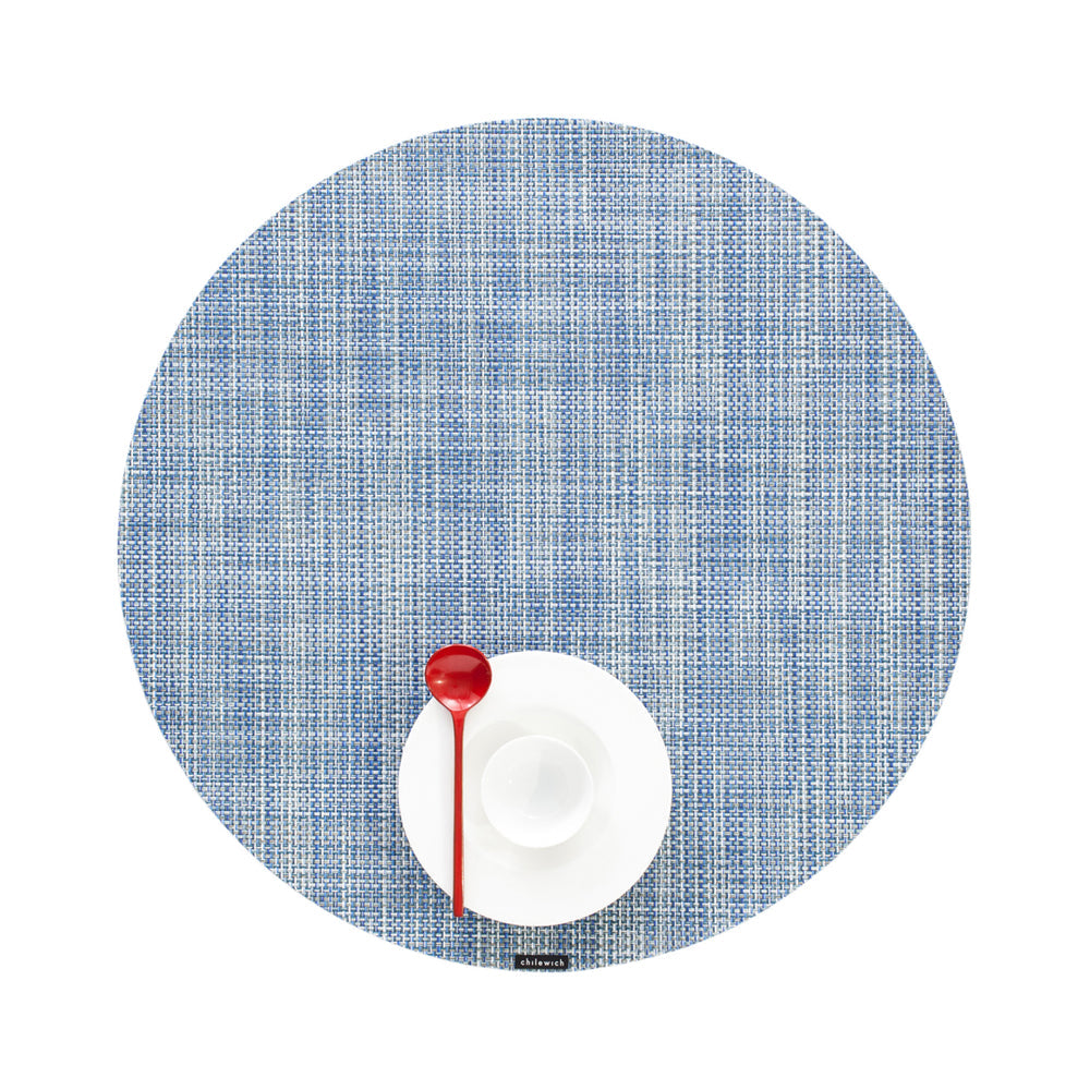 Mini Basketweave Round Placemat