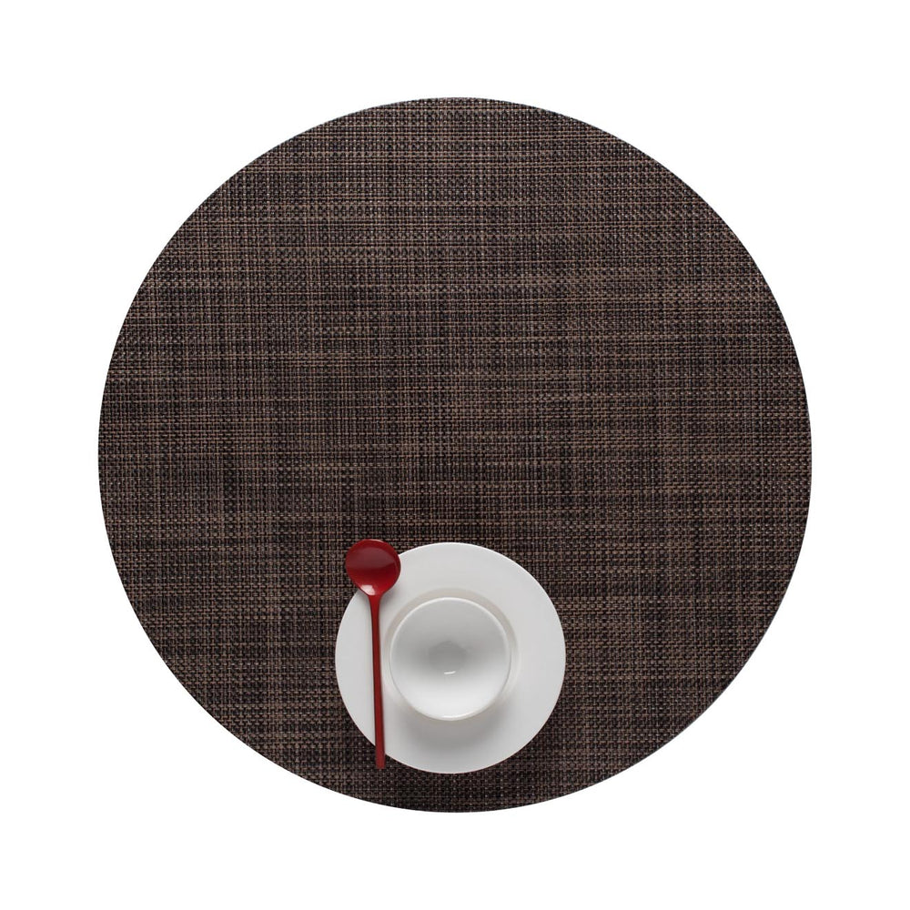 Mini Basketweave Round Placemat