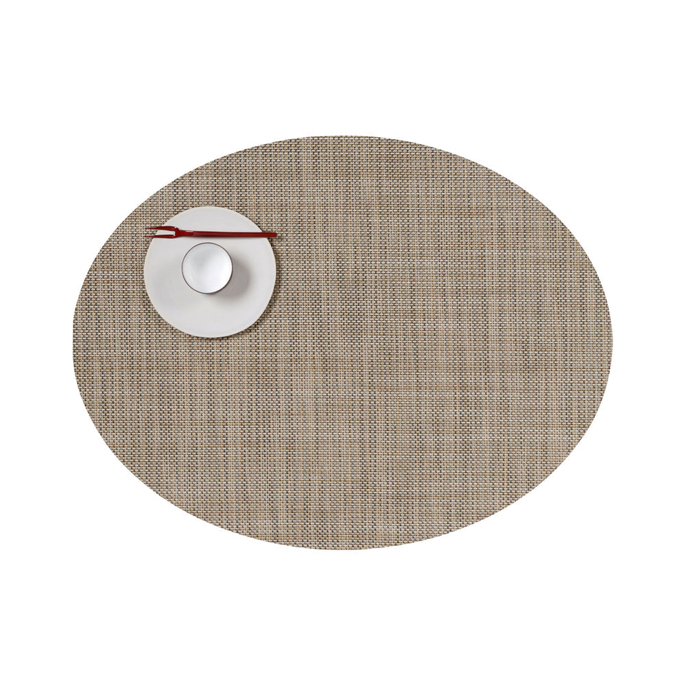 Mini Basketweave Oval Placemat