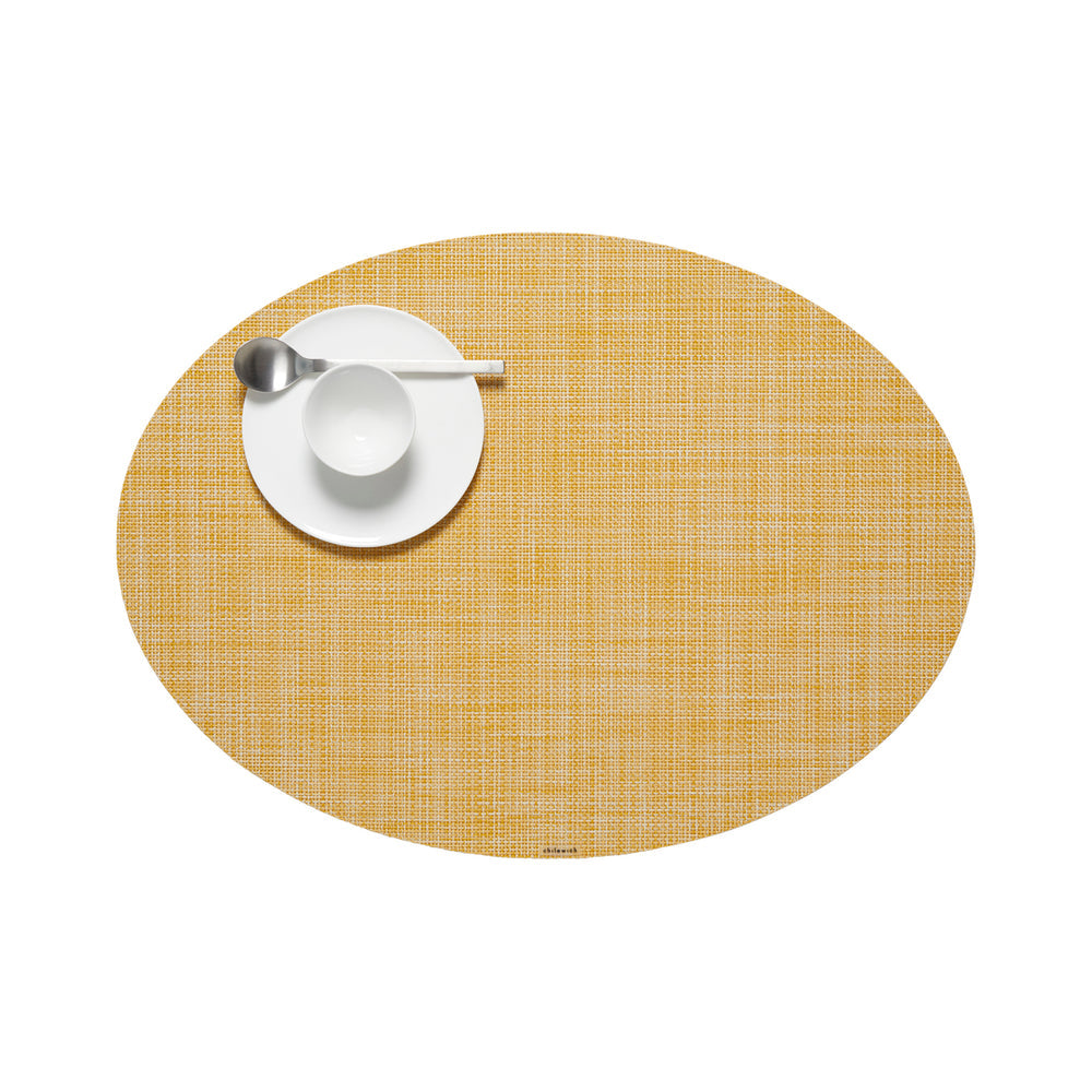 Mini Basketweave Oval Placemat