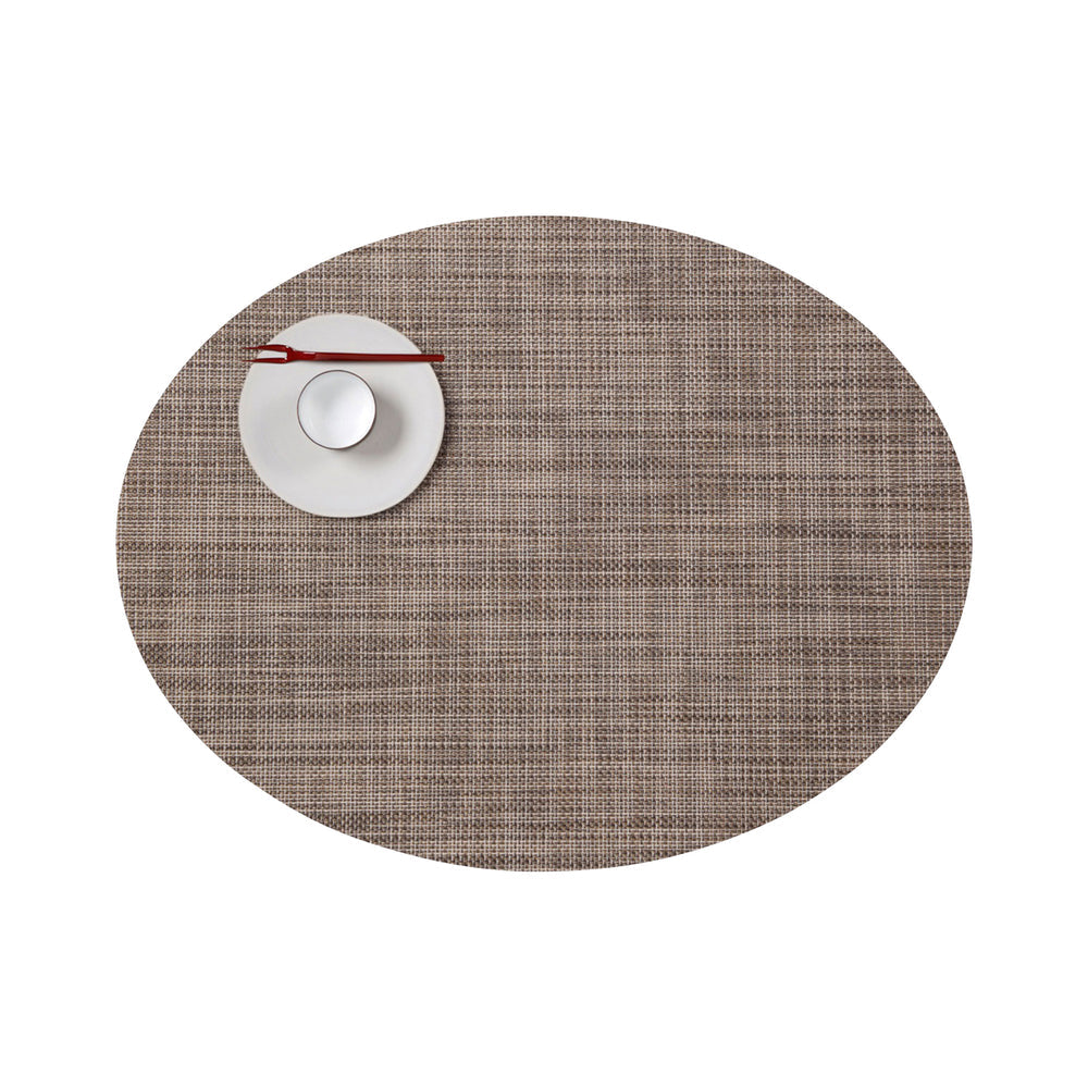 Mini Basketweave Oval Placemat