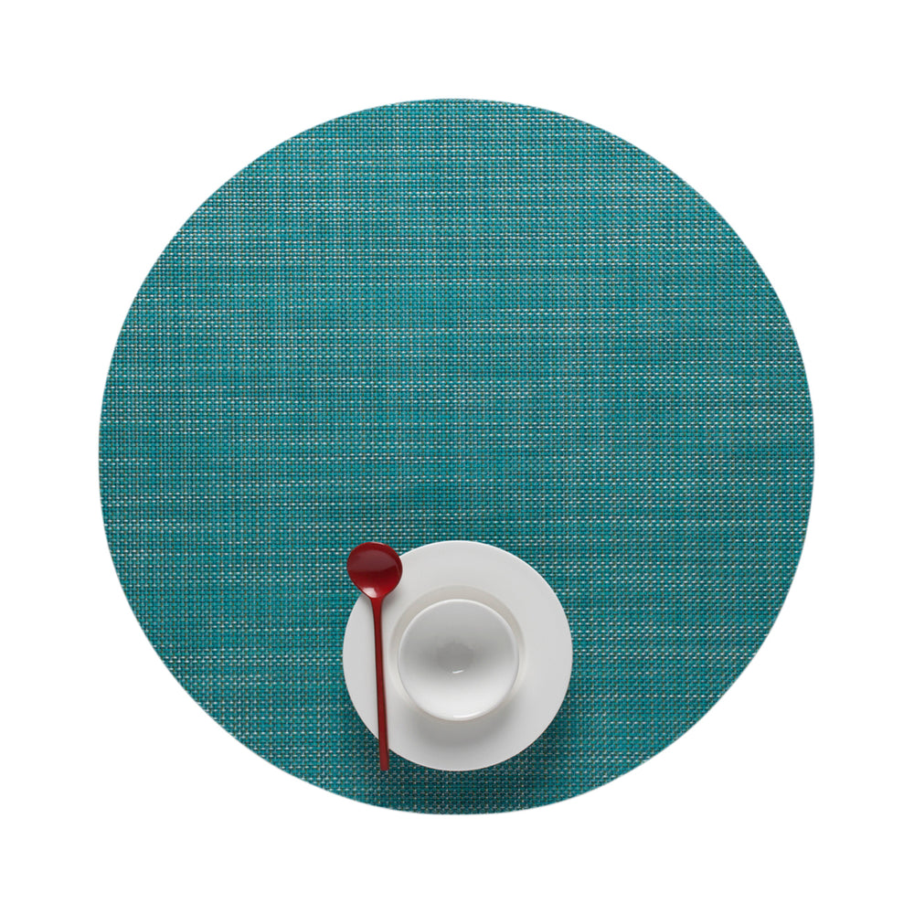 Mini Basketweave Round Placemat