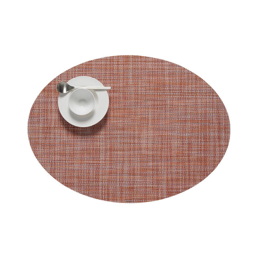 Mini Basketweave Oval Placemat
