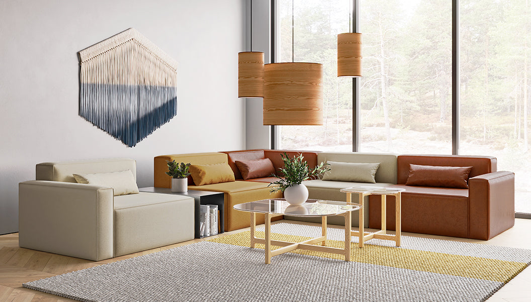 Mix Modular 5-PC Sectional Sectional Gus* Four Hands, Mid Century Modern Furniture, Old Bones Furniture Company, Old Bones Co, Modern Mid Century, Designer Furniture, https://www.oldbonesco.com/