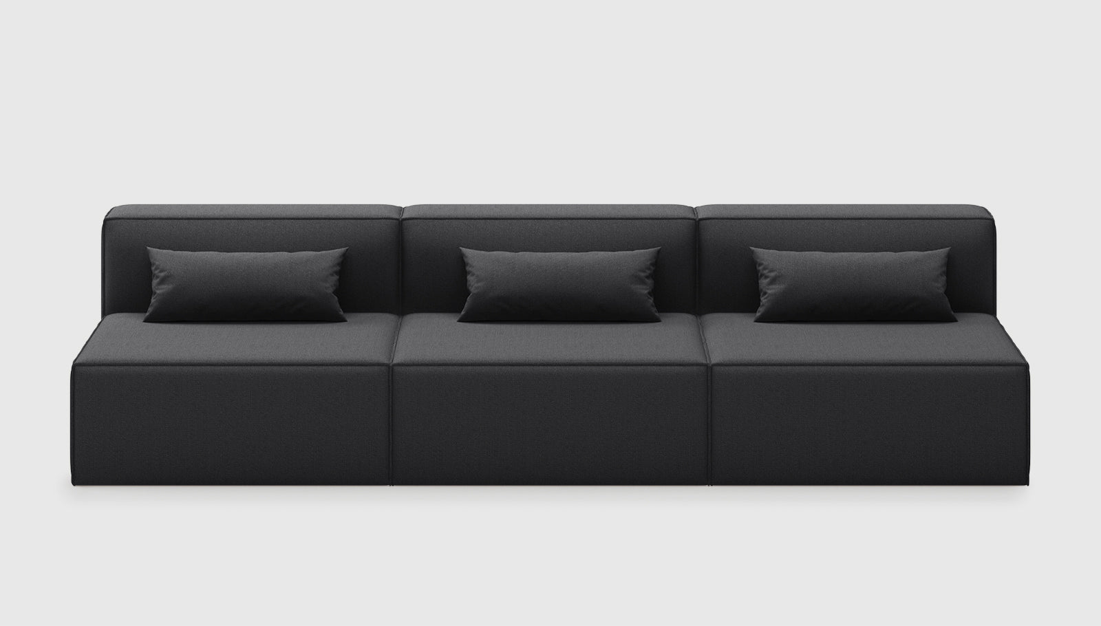 Mix Modular 3-PC Armless Sofa Mowat RavenSofa Gus* Mowat Raven Four Hands, Mid Century Modern Furniture, Old Bones Furniture Company, Old Bones Co, Modern Mid Century, Designer Furniture, https://www.oldbonesco.com/