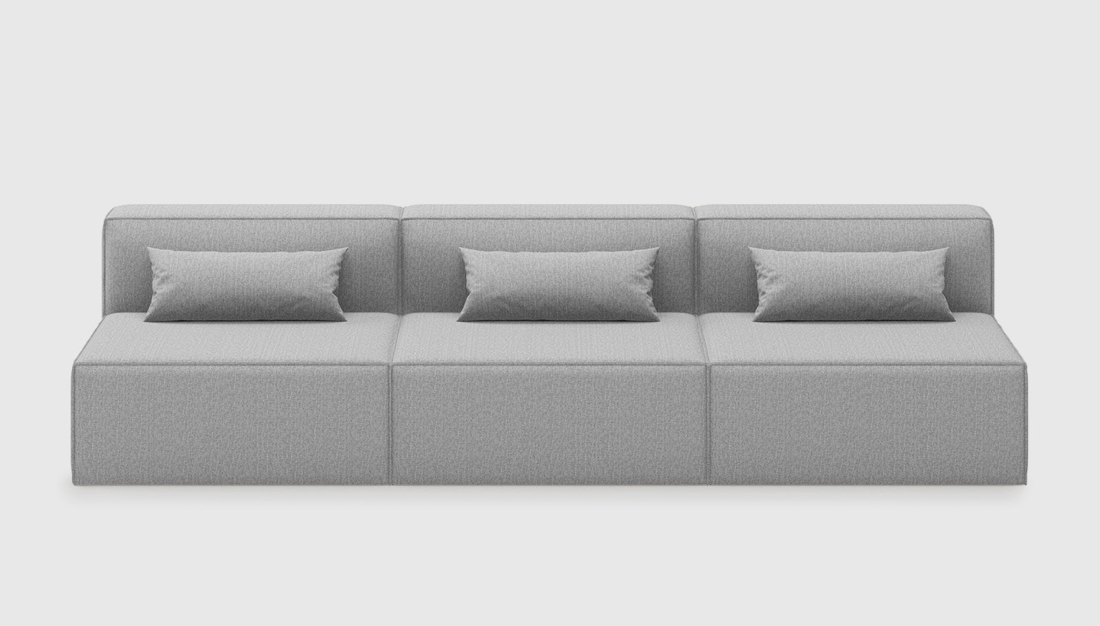 Mix Modular 3-PC Armless Sofa Parliament StoneSofa Gus* Parliament Stone Four Hands, Mid Century Modern Furniture, Old Bones Furniture Company, Old Bones Co, Modern Mid Century, Designer Furniture, https://www.oldbonesco.com/