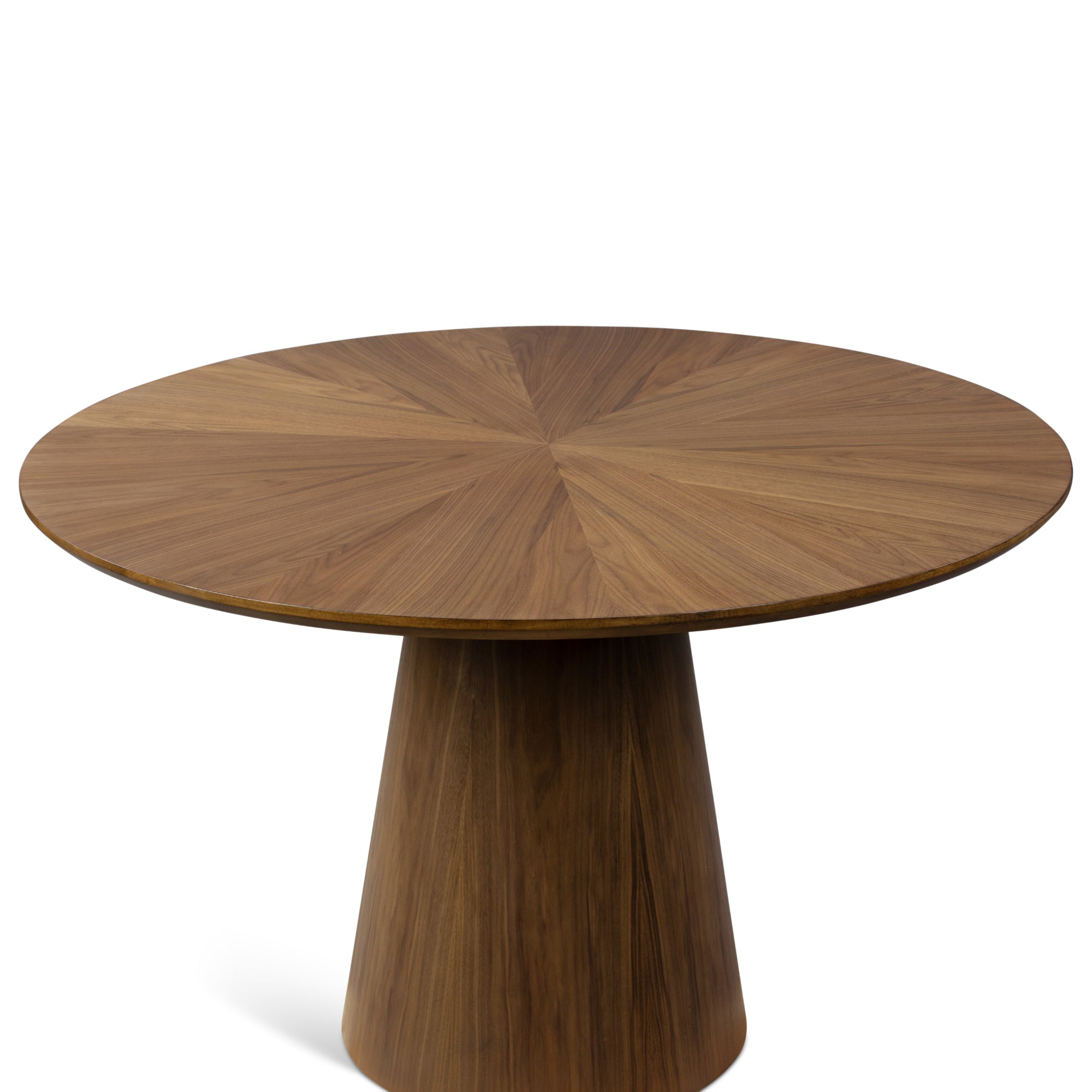Mona Round Wood Top Dining Table