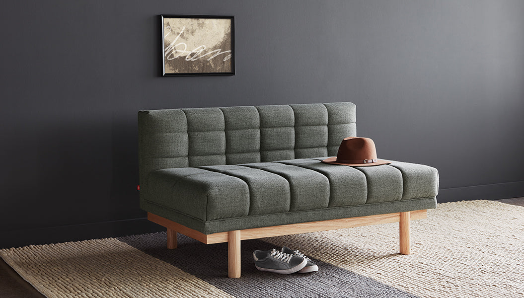 Mulholland Lounge Sofa Gus* Four Hands, Mid Century Modern Furniture, Old Bones Furniture Company, Old Bones Co, Modern Mid Century, Designer Furniture, https://www.oldbonesco.com/