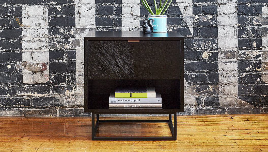Myles End Table End Table Gus* Four Hands, Mid Century Modern Furniture, Old Bones Furniture Company, Old Bones Co, Modern Mid Century, Designer Furniture, https://www.oldbonesco.com/
