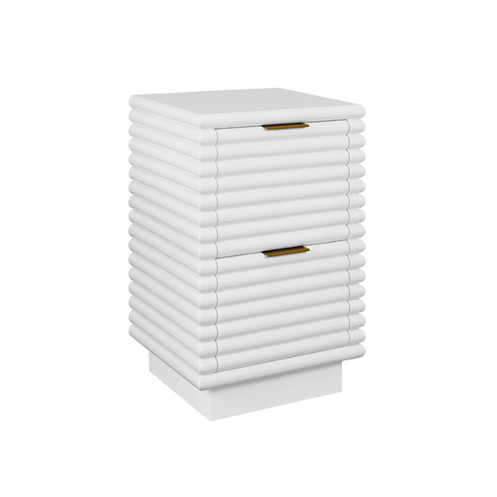 Nayla Two Drawer Side Table