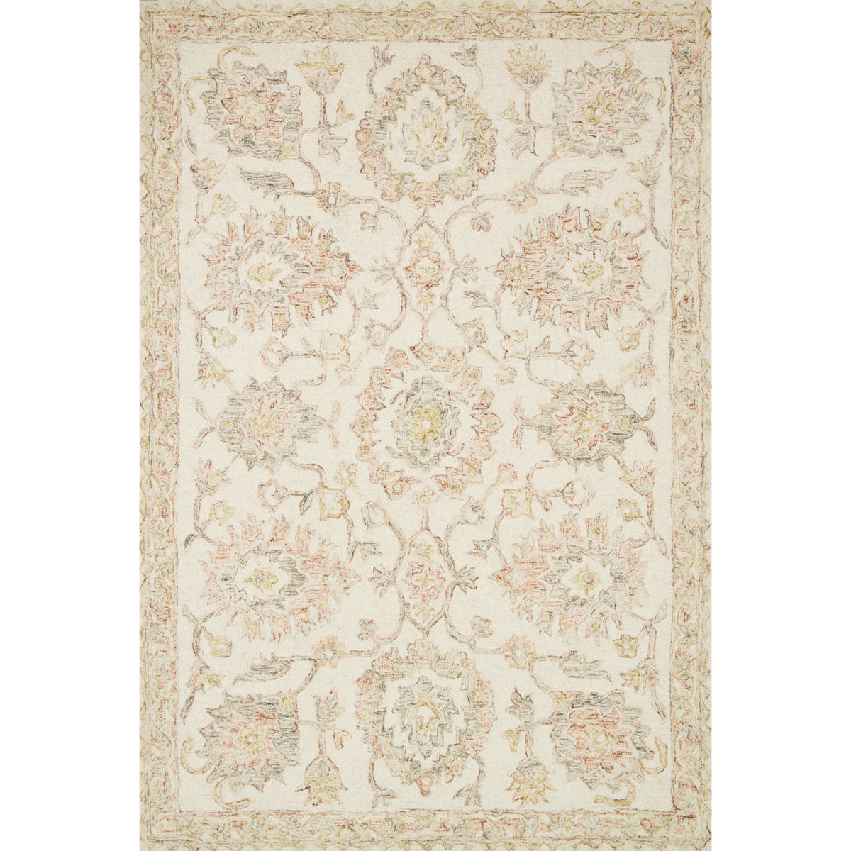 Loloi Norabel Ivory/Blush Rug by Loloi