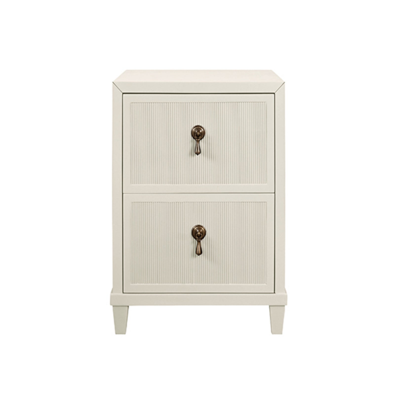 Novalie Two Drawer Side Table