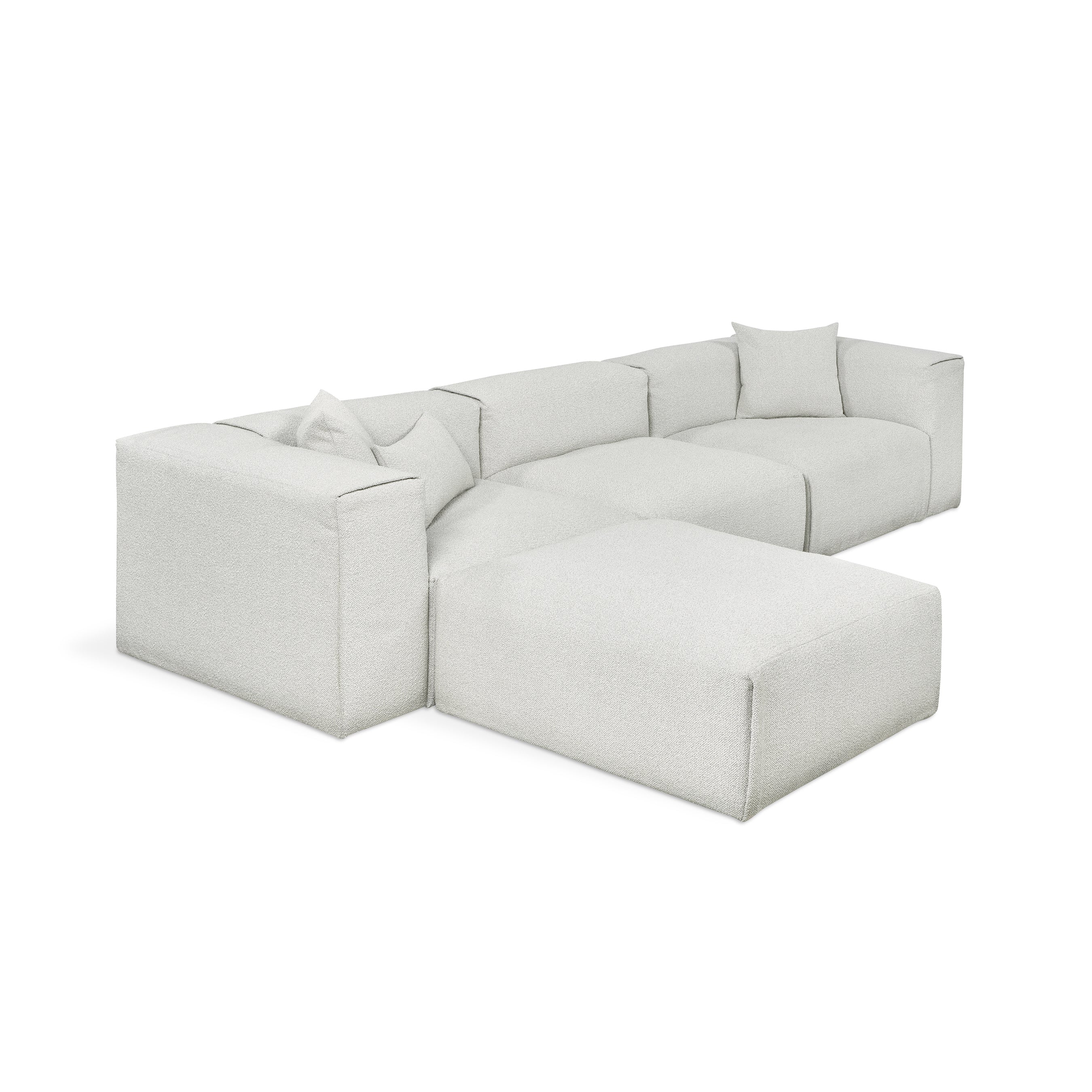 Nest Modular 4-Piece Sectional Sectionals Gus* Morris Fog , Black Friday Sale Gus* Furniture Sale, Old Bones Co, Mid Century Furniture Sale, Four Hands Furniture, Black Friday Sale Nest Modular 4-Piece Sectional,Gus Sale, Perigold Nest Modular 4-Piece Sectional Sectionals Black Friday Sale , Perigold Sale Nest Modular 4-Piece Sectional,Nest Modular 4-Piece Sectional Lulu and Georgia, Burke Decor Sale Nest Modular 4-Piece Sectional, www.oldbonesco.com