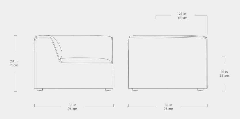 Nexus Modular Corner Corner Chairs Gus* Four Hands, Mid Century Modern Furniture, Old Bones Furniture Company, Old Bones Co, Modern Mid Century, Designer Furniture, https://www.oldbonesco.com/