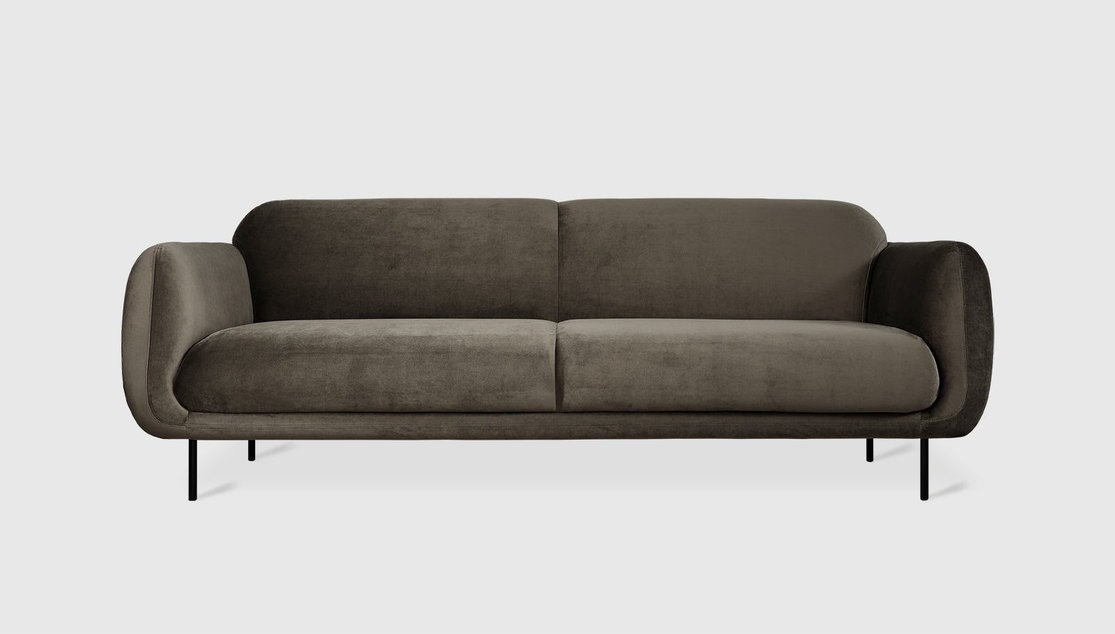 Nord Sofa Casella Mink / BlackSofa Gus* Casella Mink Black Four Hands, Mid Century Modern Furniture, Old Bones Furniture Company, Old Bones Co, Modern Mid Century, Designer Furniture, https://www.oldbonesco.com/