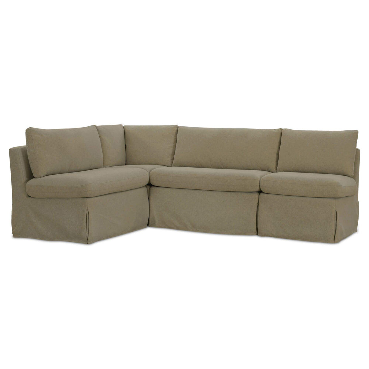 Fable Slipcover L-Shape Dining Banquette