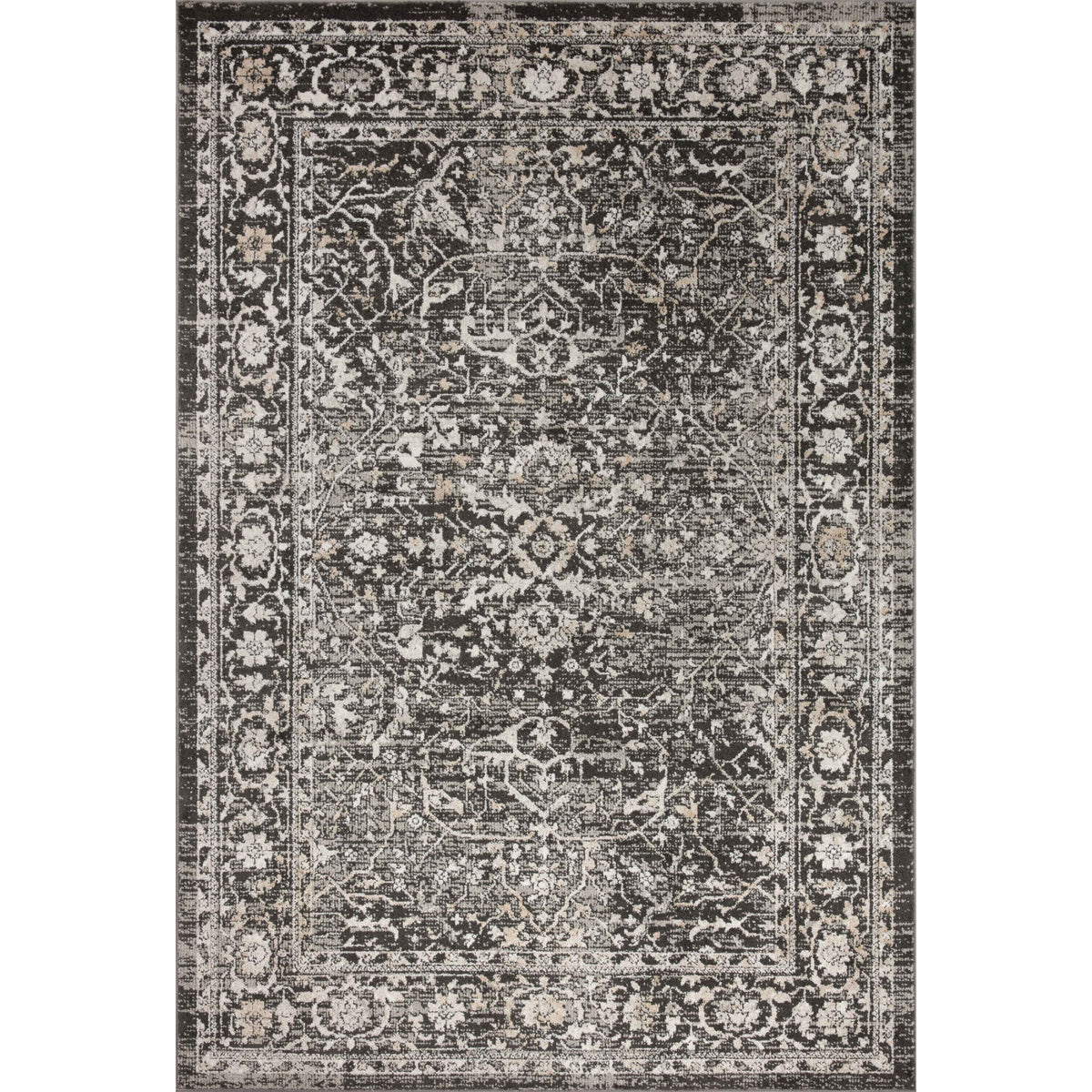 Loloi Odette Charcoal/Silver Rug by Loloi