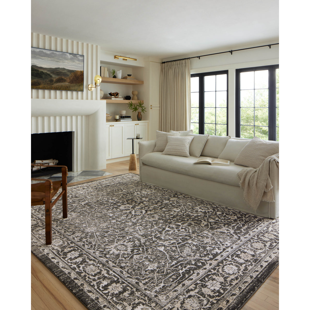 Loloi Odette Charcoal/Silver Rug by Loloi