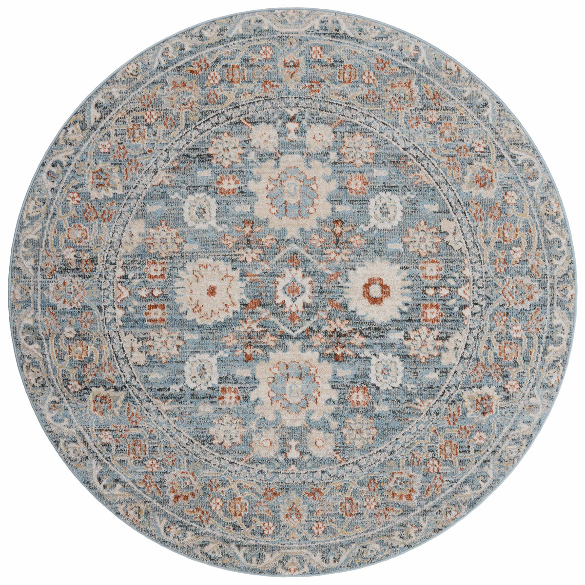 Loloi Odette Sky/Rust Rug by Loloi