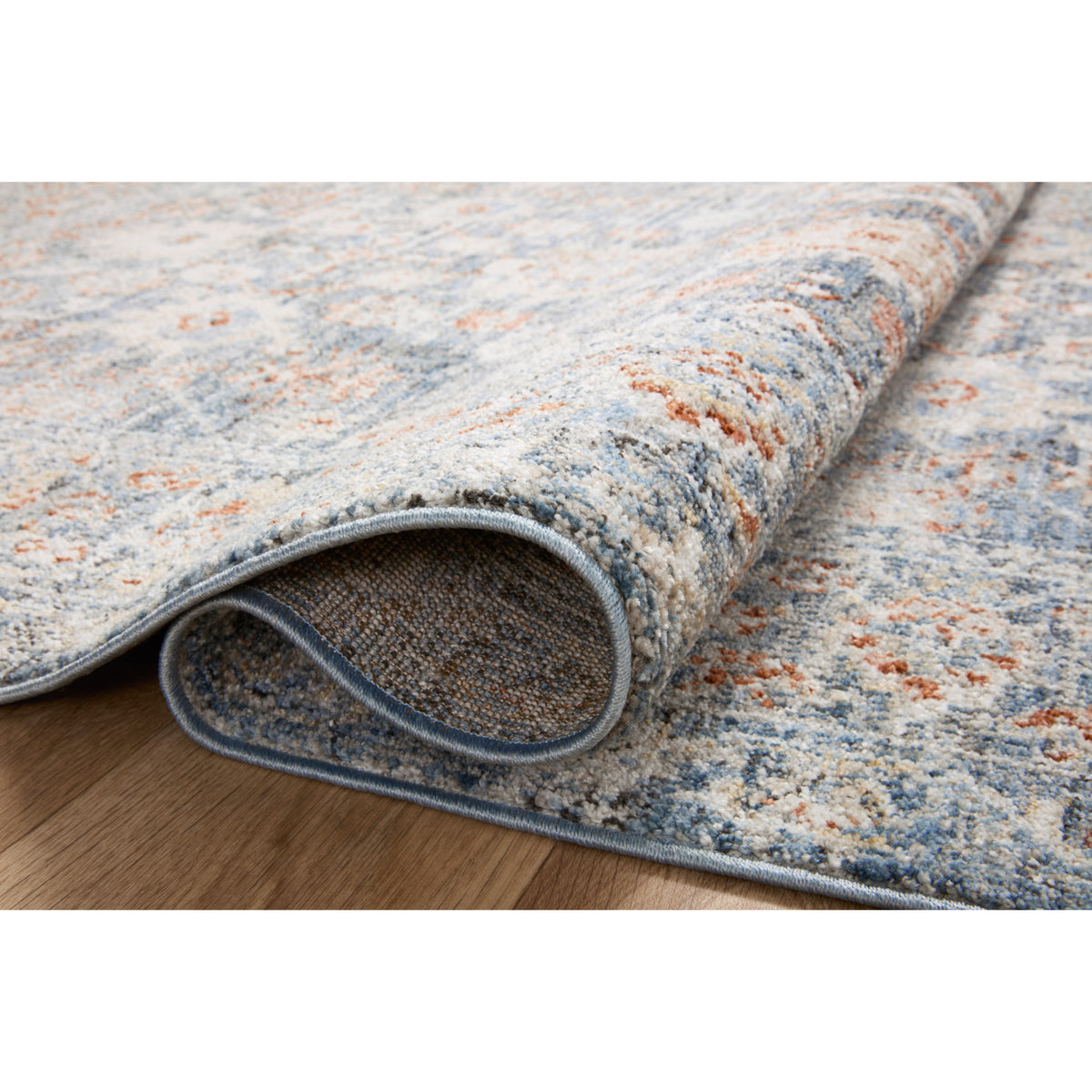 Loloi Odette Sky/Rust Rug by Loloi