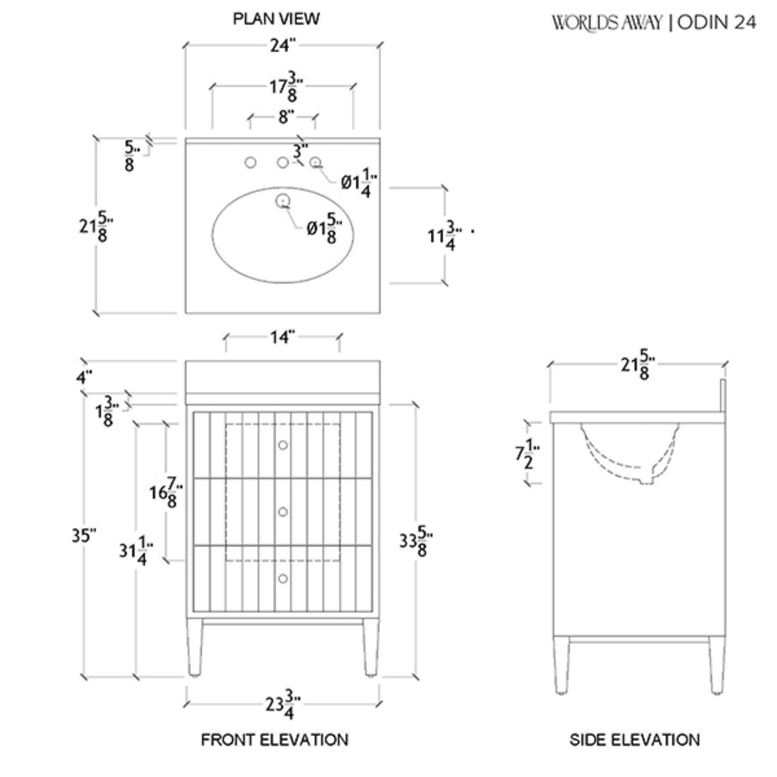 Odin 24" Bath Vanity