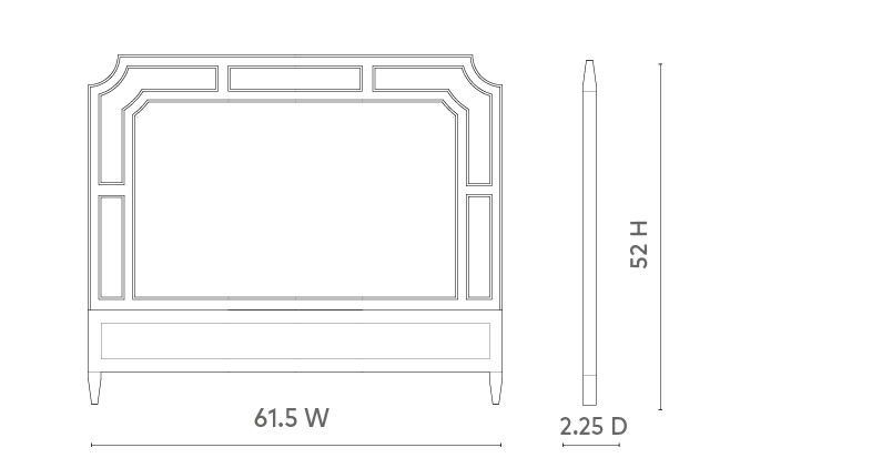 Olivia Queen Headboard Headboards Villa & House , Black Friday Sale Villa & House Furniture Sale, Old Bones Co, Mid Century Furniture Sale, Four Hands Furniture, Black Friday Sale Olivia Queen Headboard,Gus Sale, Perigold Olivia Queen Headboard Headboards Black Friday Sale , Perigold Sale Olivia Queen Headboard,Olivia Queen Headboard Lulu and Georgia, Burke Decor Sale Olivia Queen Headboard, www.oldbonesco.com