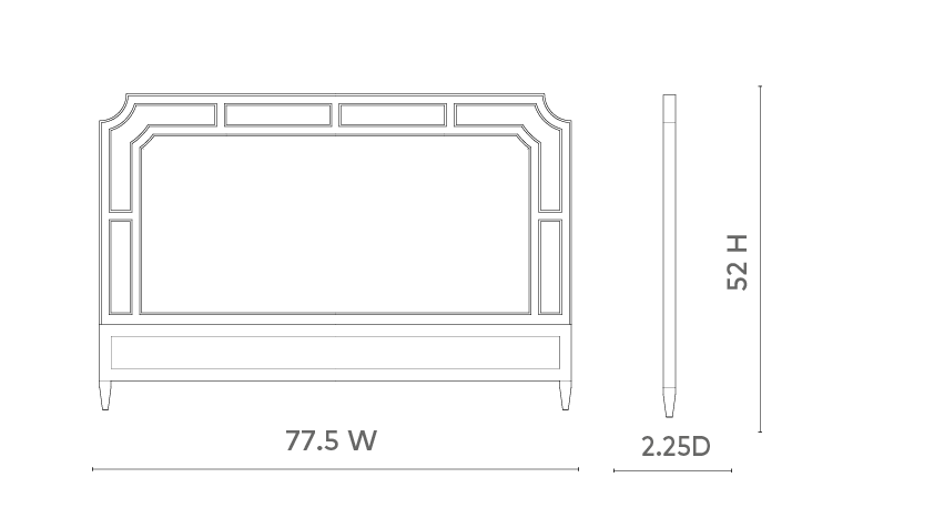 Olivia King Headboard Headboards Villa & House , Black Friday Sale Villa & House Furniture Sale, Old Bones Co, Mid Century Furniture Sale, Four Hands Furniture, Black Friday Sale Olivia King Headboard,Gus Sale, Perigold Olivia King Headboard Headboards Black Friday Sale , Perigold Sale Olivia King Headboard,Olivia King Headboard Lulu and Georgia, Burke Decor Sale Olivia King Headboard, www.oldbonesco.com