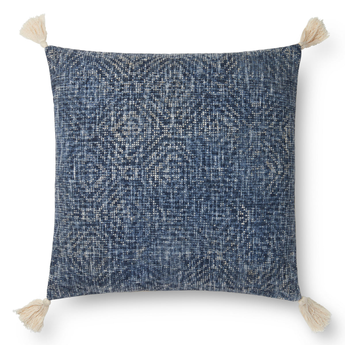 Loloi P0621 Blue Cover Only Pillow by Loloi