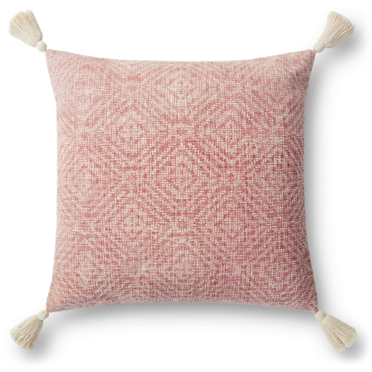 Loloi P0621 Pink Cover Only Pillow by Loloi