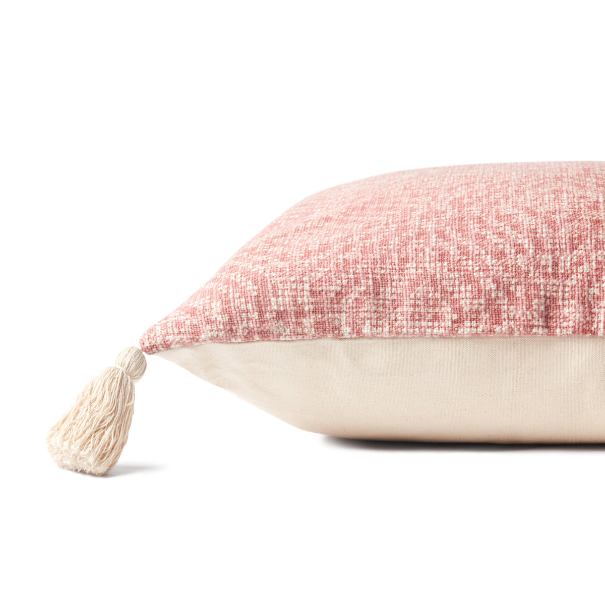 Loloi P0621 Pink Cover Only Pillow by Loloi