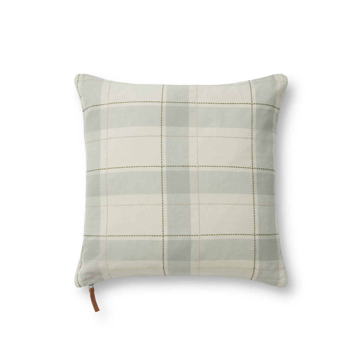 Chris Loves Julia x Loloi Linus Sage/Multi 18" x 18" Pillow