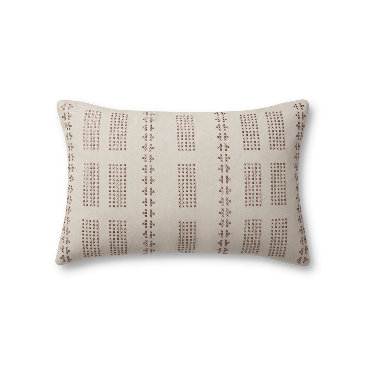 Jean Stoffer x Loloi Thomas Natural 13" x 21" Cover Only Pillow