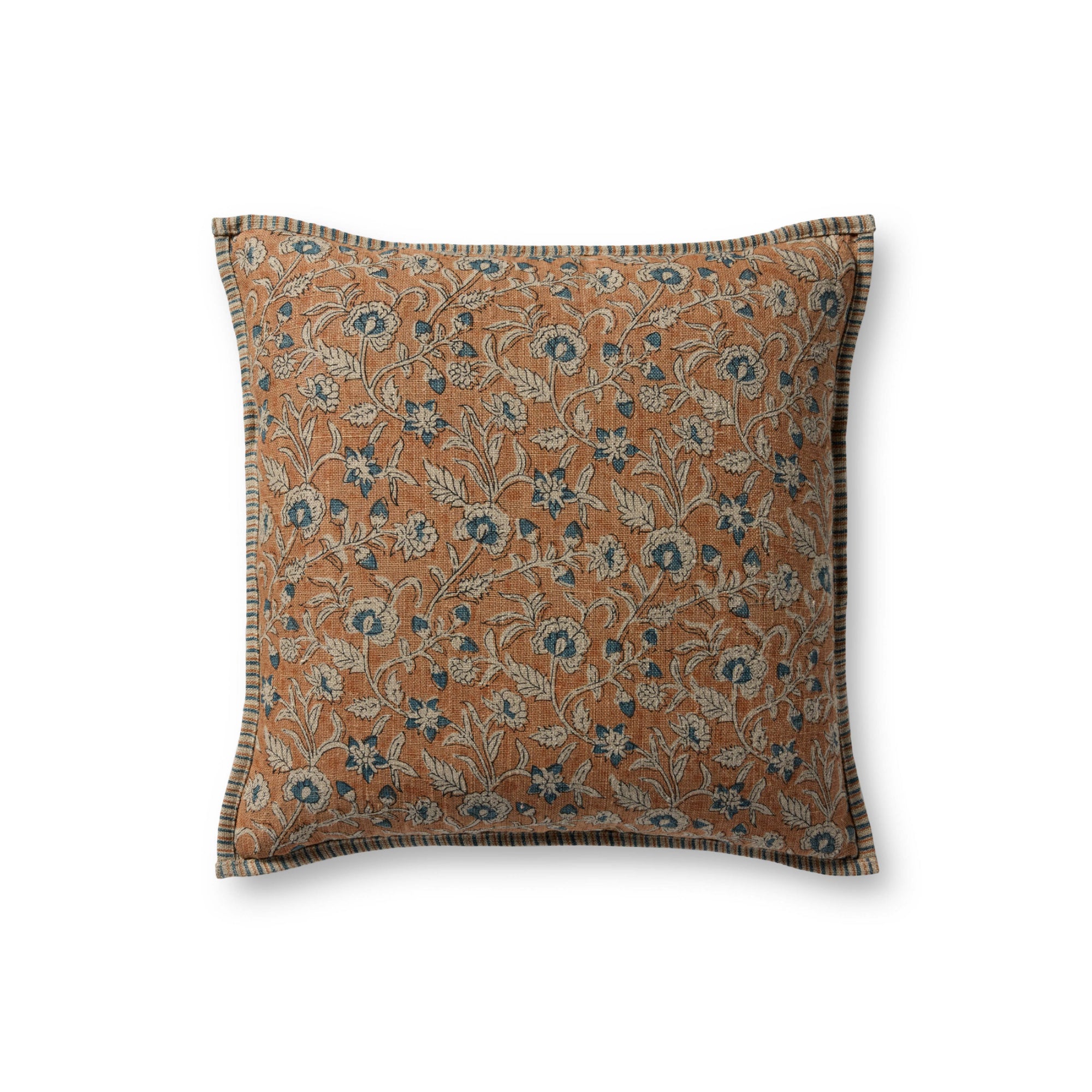 Loloi Peach/Multi 18'' x 18'' Cover Only Pillow