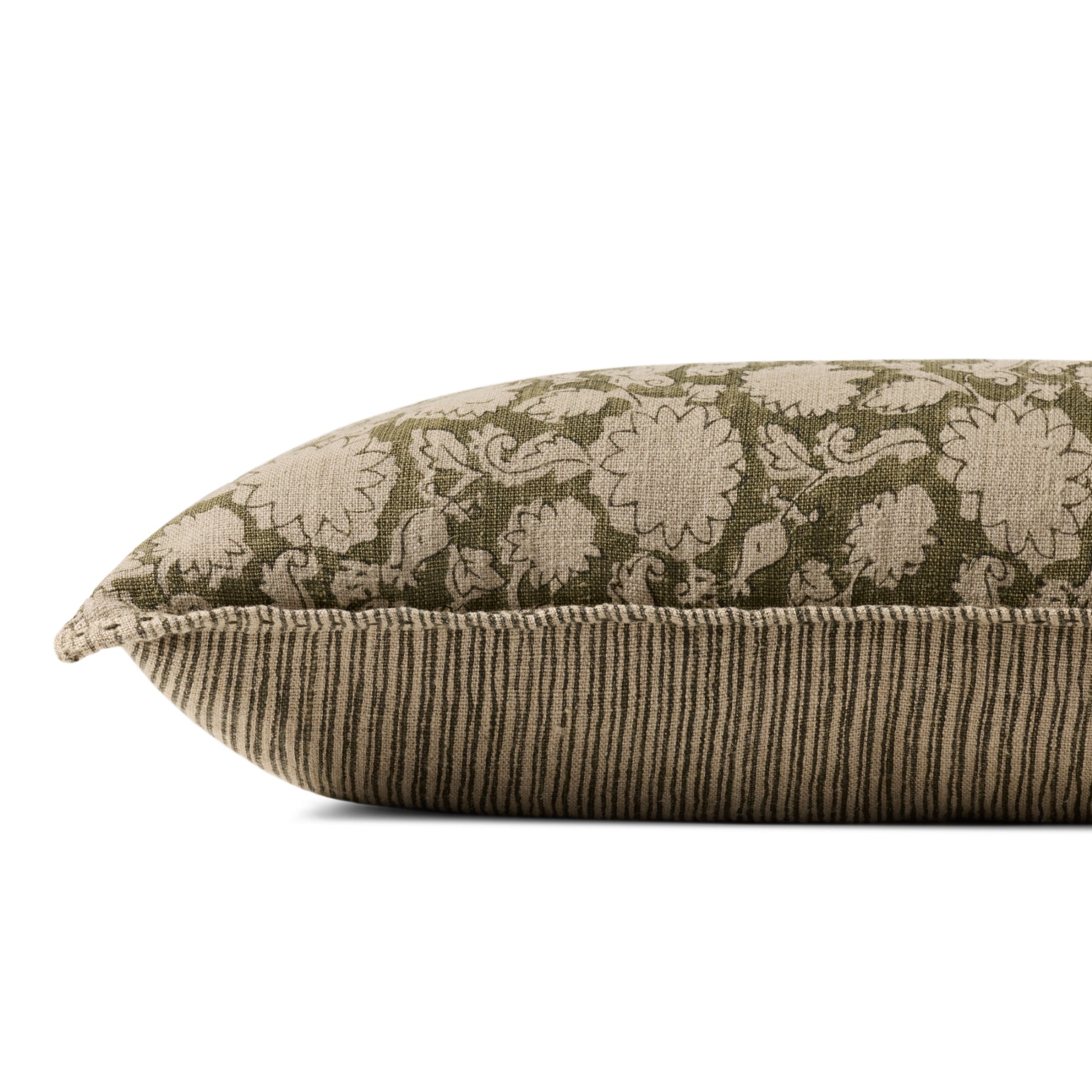 Loloi Green 12'' x 27'' Cover Only Pillow