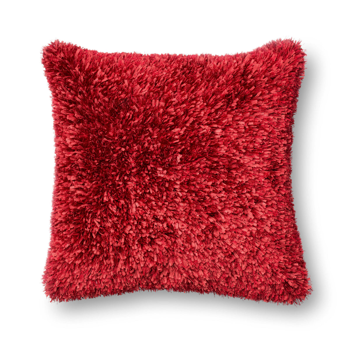 Loloi P0045 Red 13" x 21" Cover Only Pillow by Loloi