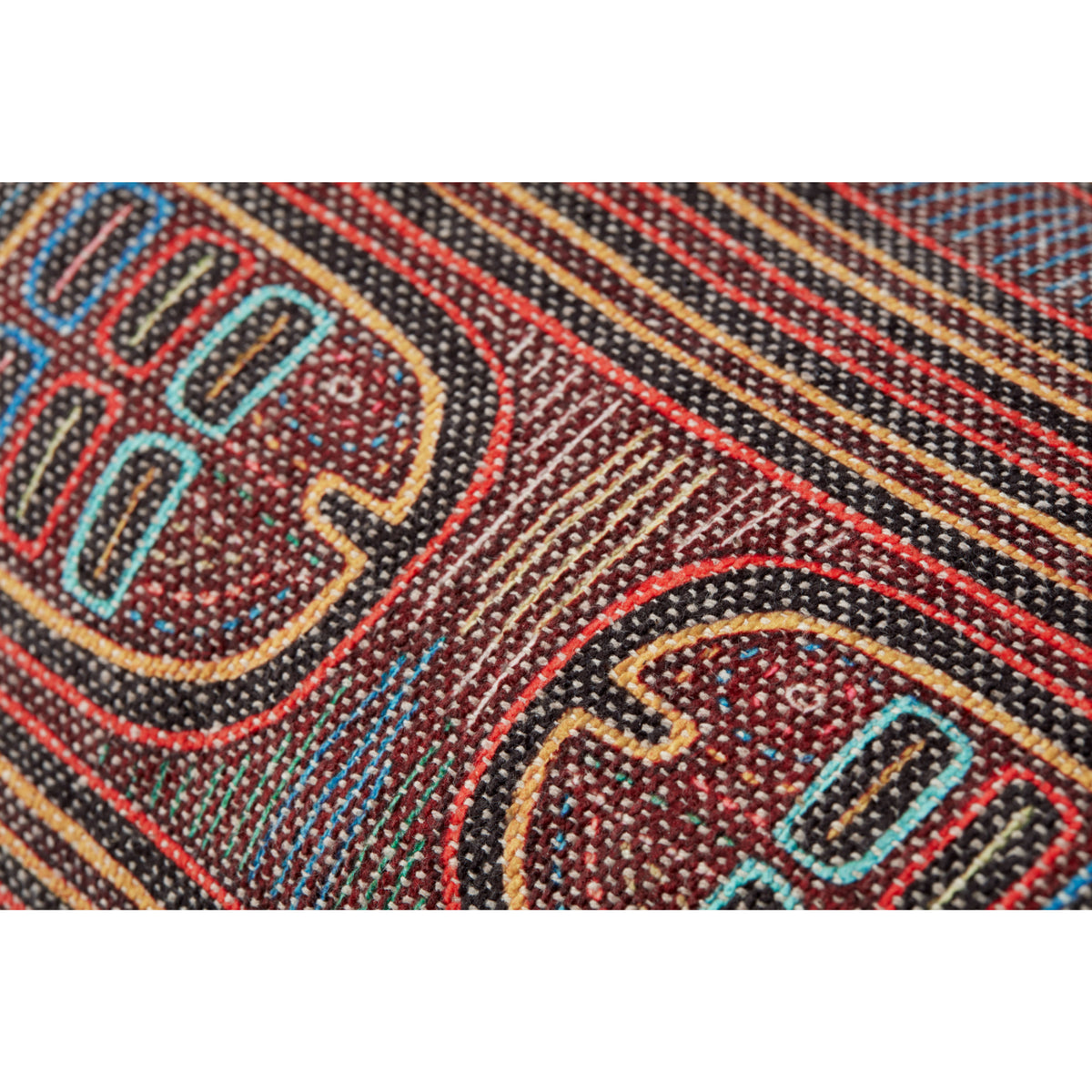 Loloi PLL0107 Berry/Multi 13" x 35" Cover Only Pillow by Loloi