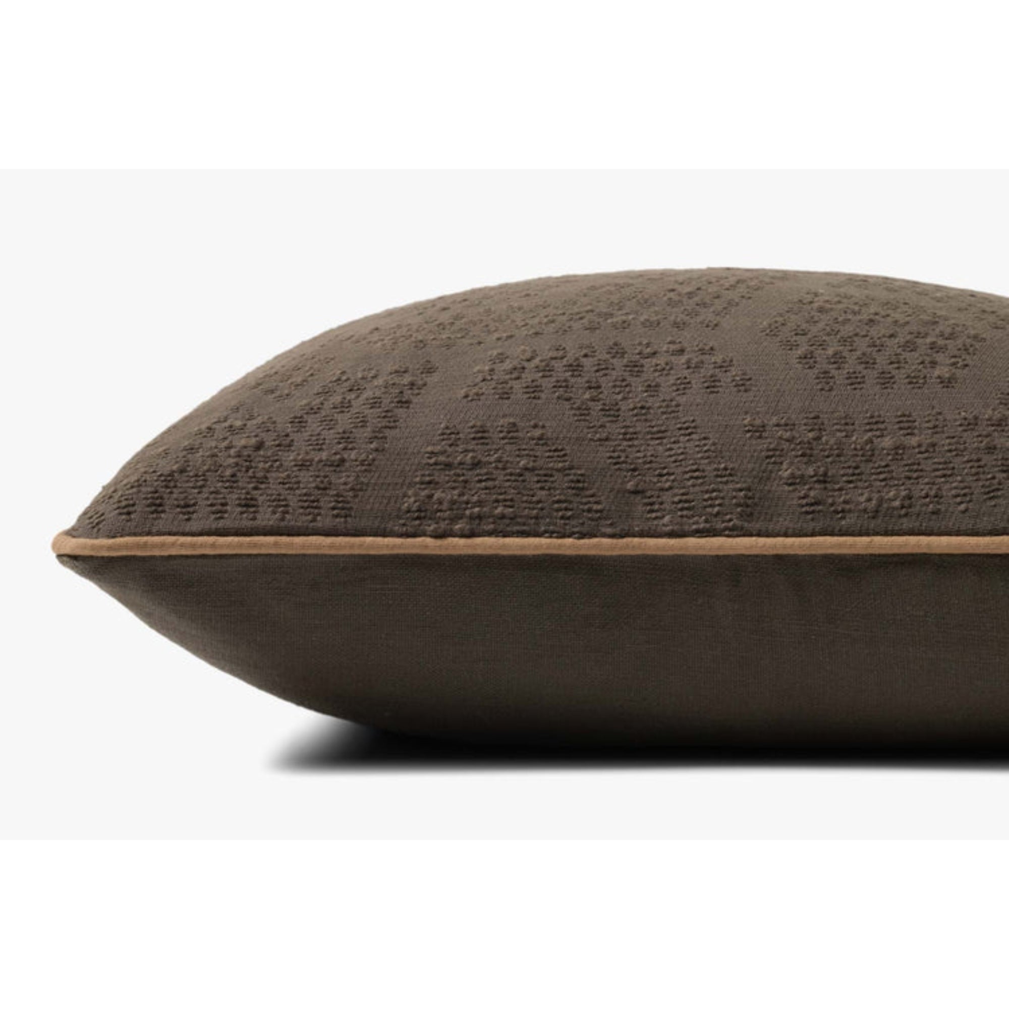 Jeremiah Brent x Loloi Leroy Brown Pillow Cover Only