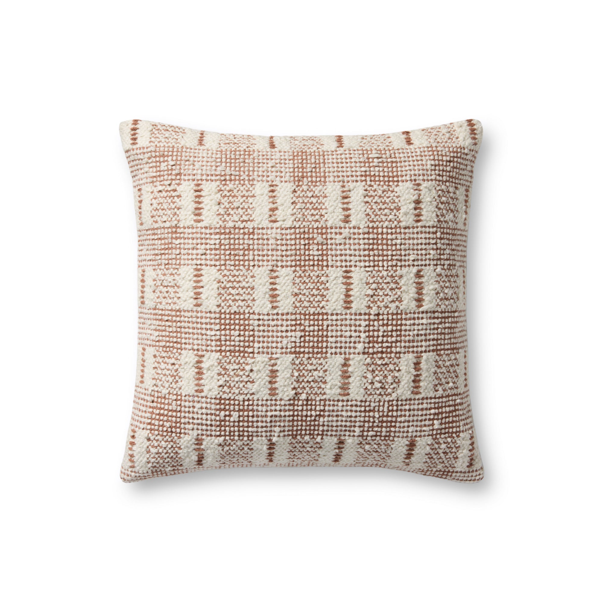 Loloi PLL0185 18'' x 18'' Cover with Poly Pillow