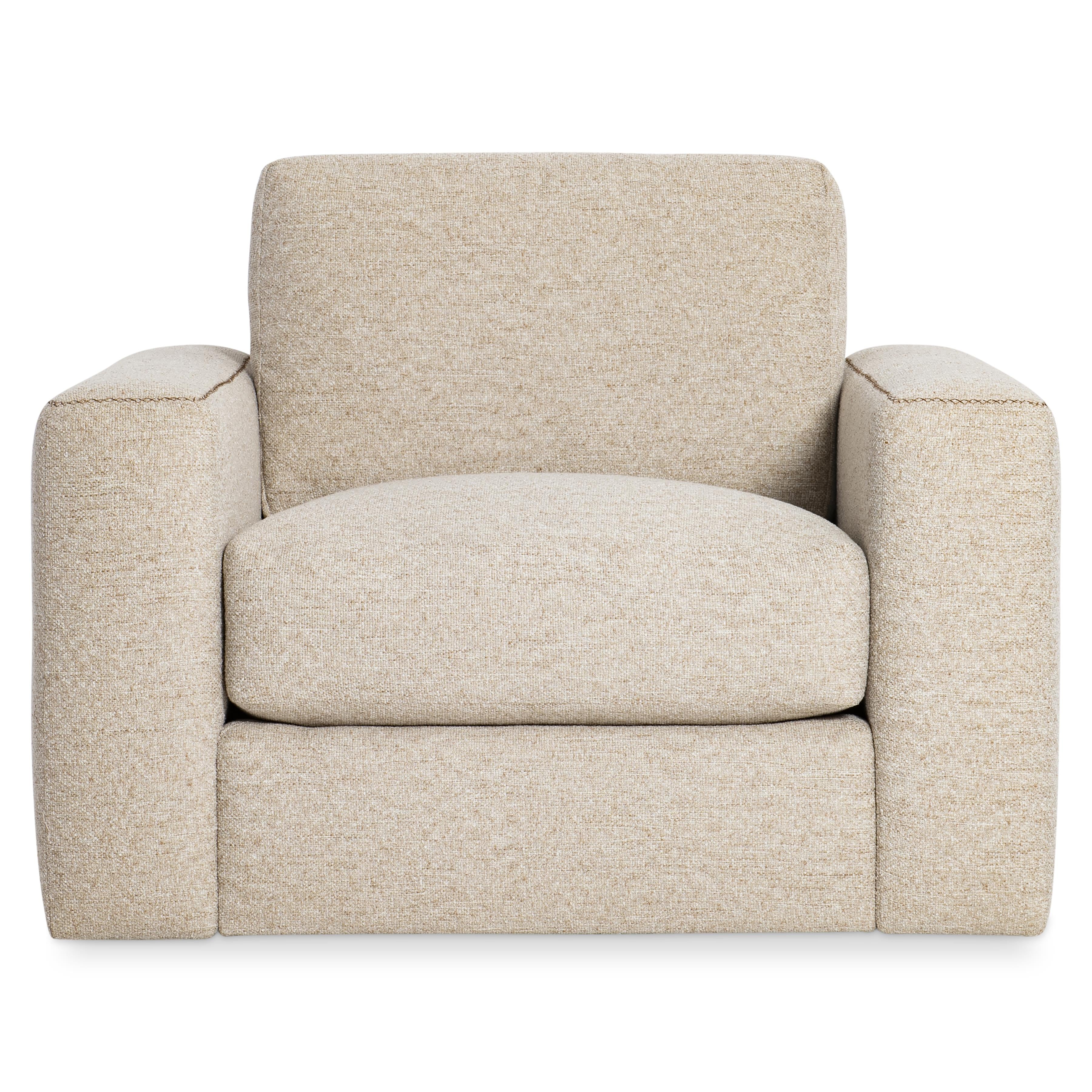 Vaughn Fabric Swivel Chair by Bernhardt