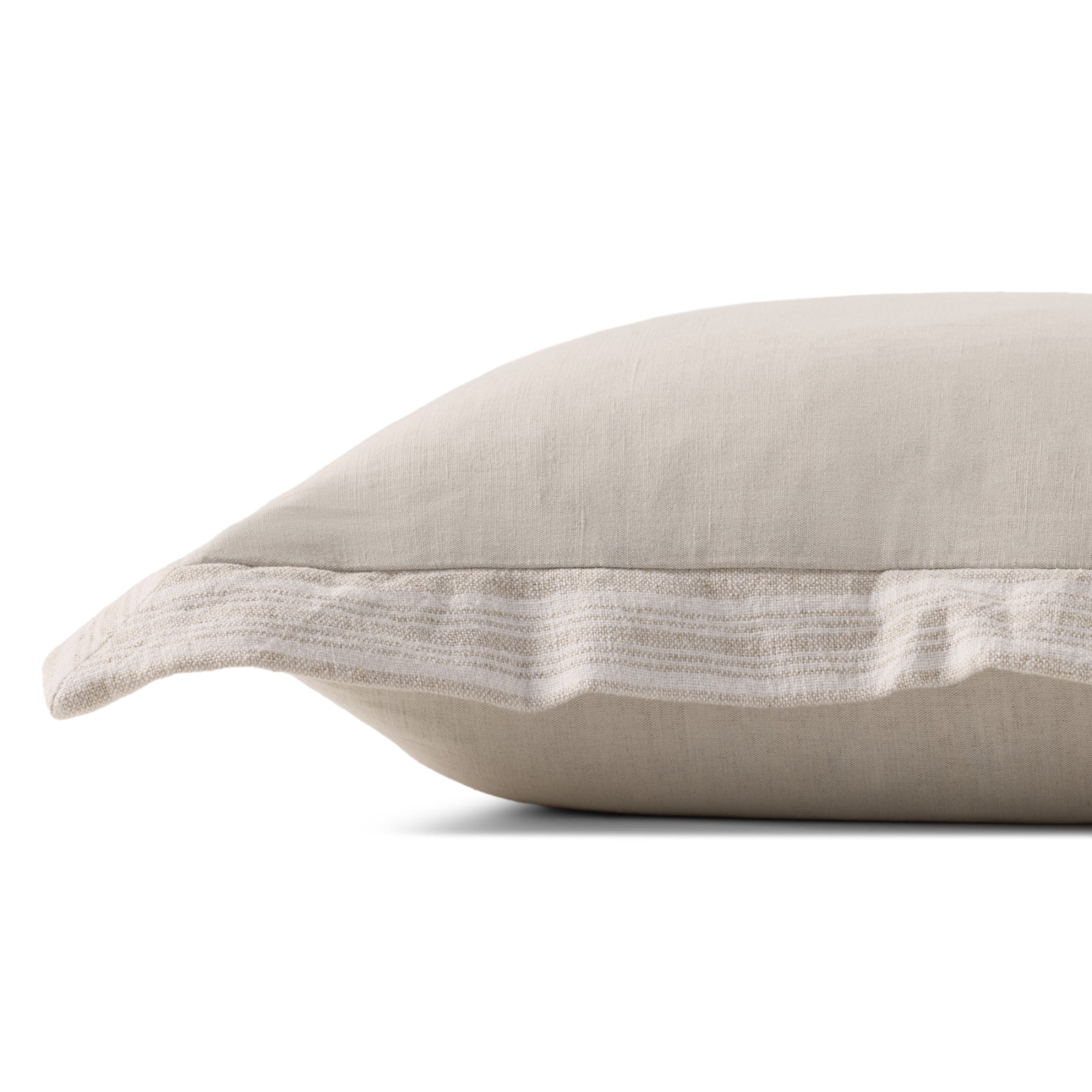 Loloi PLL0200 Natural 22'' x 22'' Cover Only