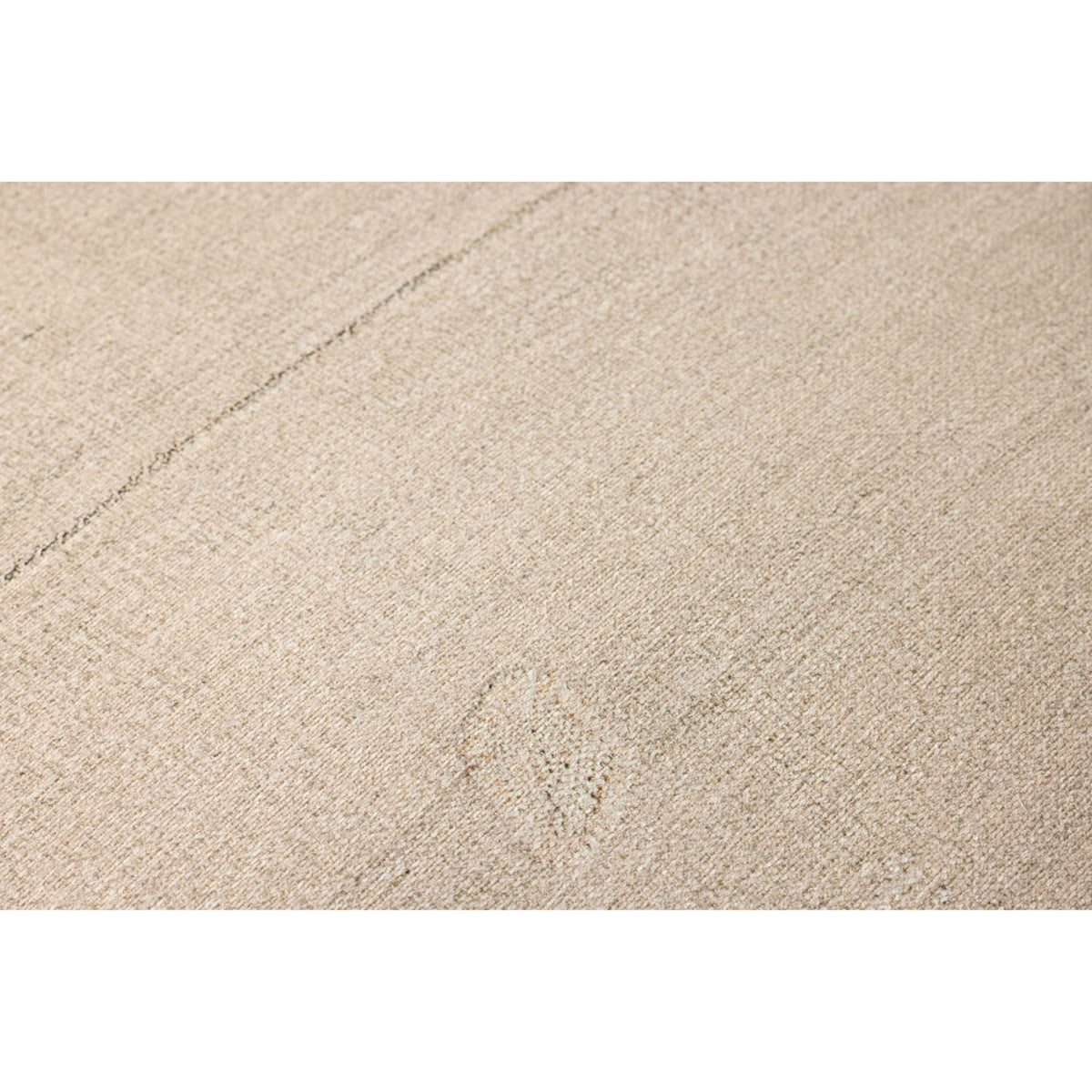 Loloi LPF0041 Ivory 36" x 36" x 17" Pouf by Loloi