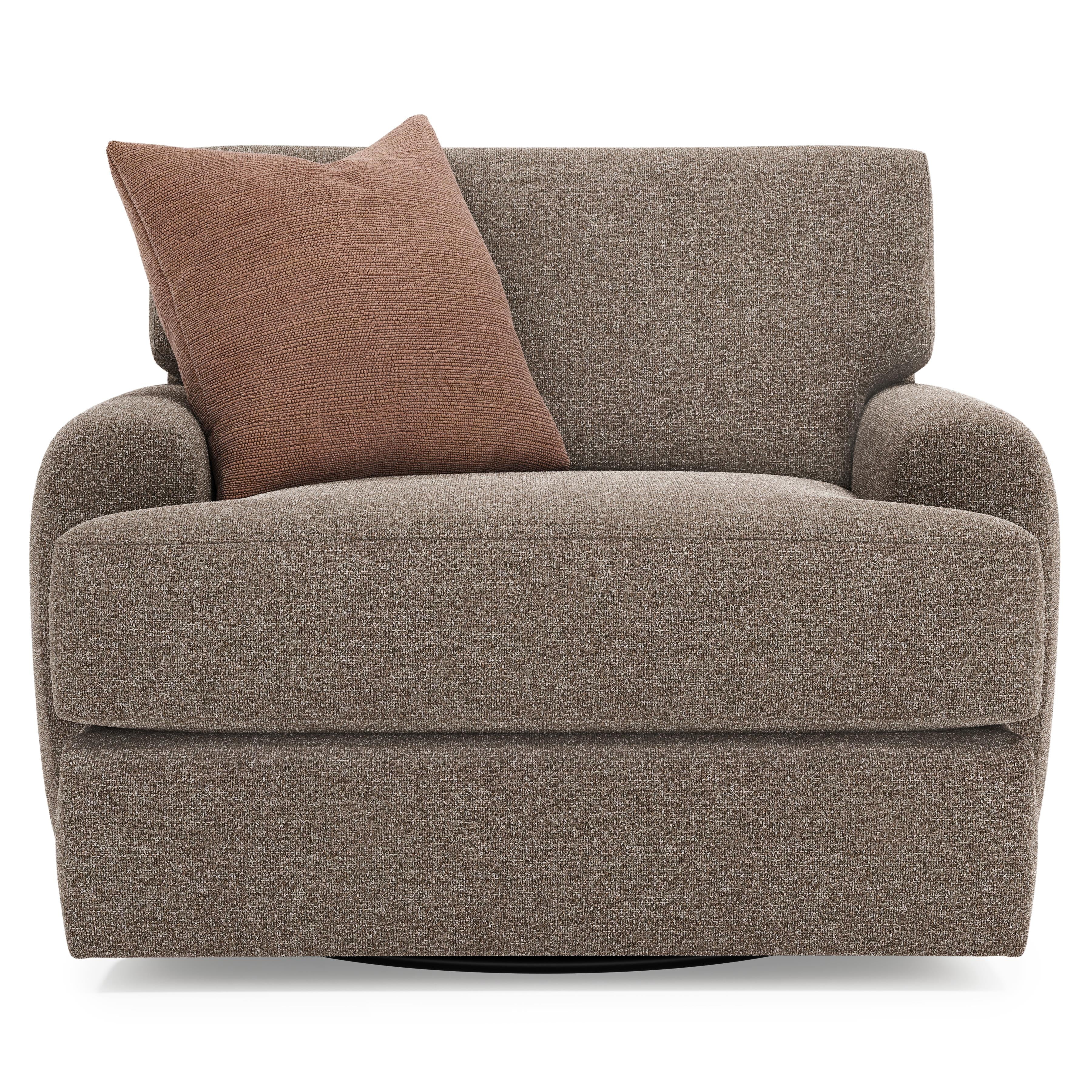 Cameron Fabric Swivel Chair by Bernhardt