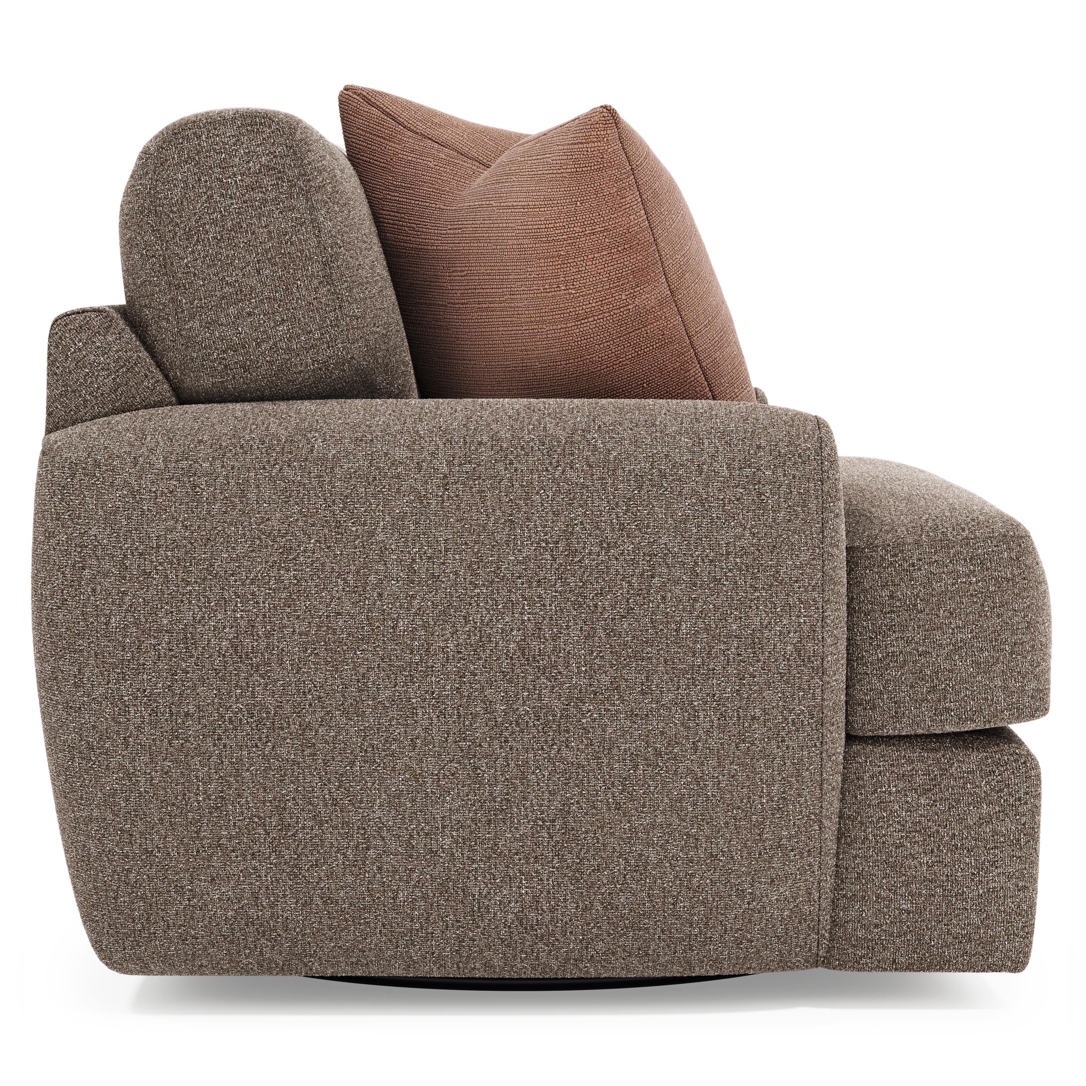Cameron Fabric Swivel Chair by Bernhardt